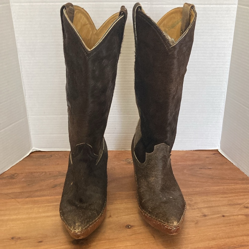 LA  GRAN  BOTA  COWBOY Cowhide Boots Men’s - Picture 3 of 14